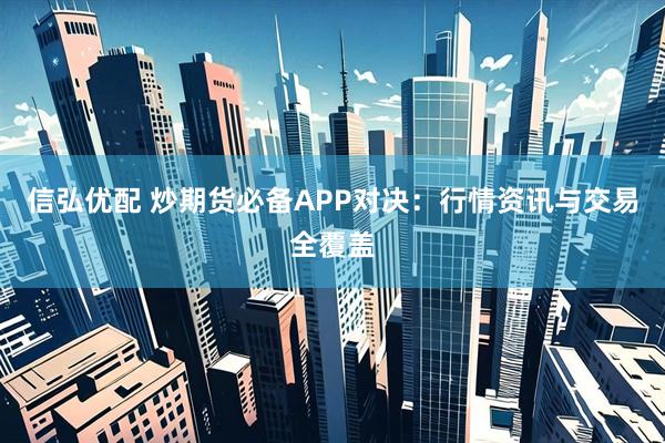 信弘优配 炒期货必备APP对决：行情资讯与交易全覆盖